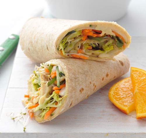 Hummus wrap